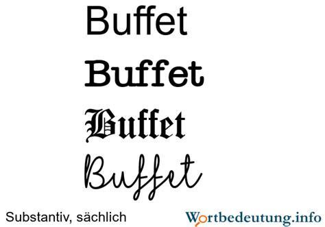 buffet definition|buffet bedeutung.